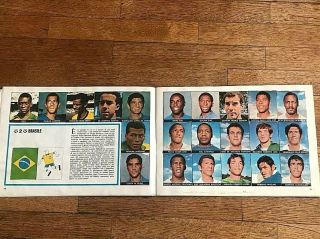 Album Figurine Mexico 70 Complete Sticker Card Cromos World Cup Mundial 1970 Map