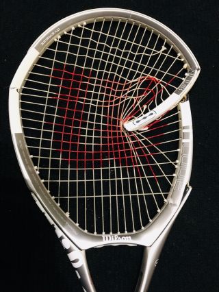 Serena Williams Wimbledon 2005 Match broken and signed Wilson Tennis Racket 3
