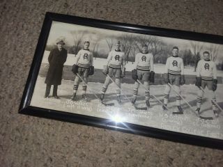 Antique Ridley College Panoramic Hockey Team Photo first team ever 2