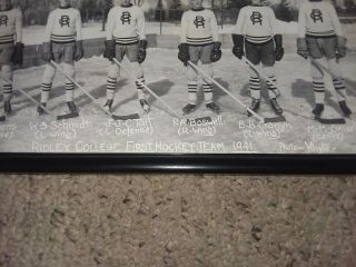 Antique Ridley College Panoramic Hockey Team Photo first team ever 3