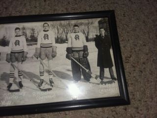 Antique Ridley College Panoramic Hockey Team Photo first team ever 4