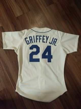 1989 Mariners Ken Griffey Jr.  autograph auto signed jersey game used? JSA 5