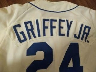 1989 Mariners Ken Griffey Jr.  autograph auto signed jersey game used? JSA 6