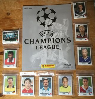 Panini Champions League 1999/2000 Empty Album,  Complete Loose Set -
