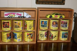 12 Signed Nascar Country Time Cans Davey Allison,  Alan Kulwicki,  Rusty Wallace