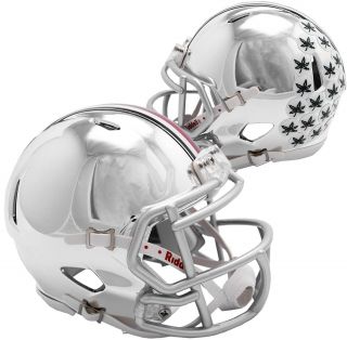 Riddell Ohio State Buckeyes Chrome Alternate Speed Mini Football Helmet