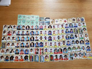136 Panini World Cup Italia 90 Stickers & 1990 Rare Wc90 Italy