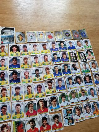 136 Panini World Cup Italia 90 Stickers & 1990 Rare WC90 Italy 4