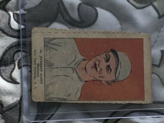 1923 W515 - 1 Strip Cards - 46 Everett Scott (york Yankees)