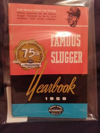 1959 Louisville Slugger Famous Slugger Yearbook