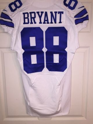 Dez Bryant 88 Dallas Cowboys Game Issued Worn Jersey Prova Tag Saints OSU 6