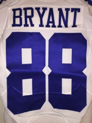 Dez Bryant 88 Dallas Cowboys Game Issued Worn Jersey Prova Tag Saints OSU 7