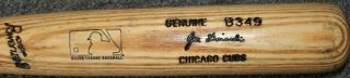 2001 Joe Girardi Cubs Louisville Slugger Game Bat