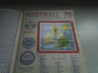 FOOTBALL 79 ALBUM BY PANINI 100 COMPLETE 2