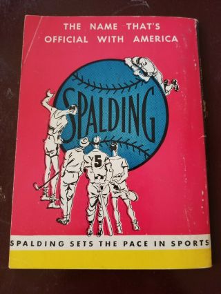 1953 Official NCAA Wrestling Guide RARE 2