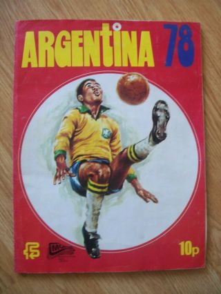 Fks Argentina 78 World Cup Sticker Album,  Complete,  1978