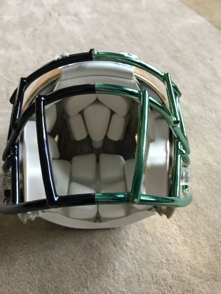 Notre Dame 2015 Shamrock Series Team Issued Helmet 6