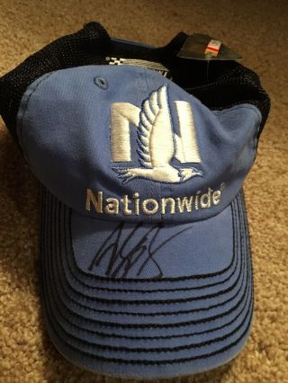 Alex Bowman Autographed Hat
