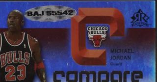 Michael Jordan LeBron James Dual Auto /30 Graded PSA 9 Dual Autographed UDA 3