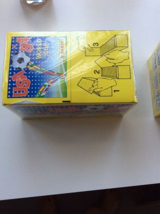 Panini USA 94 Sticker box containing 100xpacks.  Box still. 4