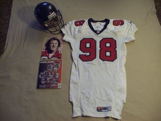 Atlanta Falcons Game Helmet,  Jersey,  Travis Hall