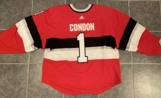 Mike Condon Ottawa Senators Game Worn Jersey Goalie Mic Tampa Bay Lightning
