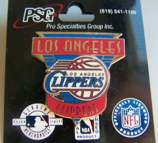 Nba Los Angeles Clippers Pin 1996 Imprinted Products Limited Edition 10,  000 Oop