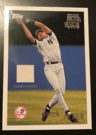 2017 Topps Derek Jeter Rookie Reprint Relic Dj - 96 Rc Yankees Jersey - Target Only