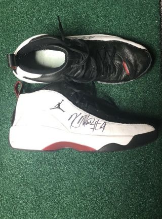 Kenyon Martin Signed Game Worn Shoes From The University Of Cincinnati