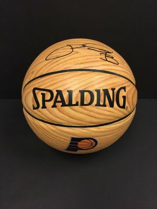 Paul George Pacers Autographed Basketball