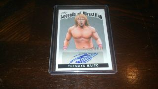 2018 Leaf Legends Of Wrestling Tetsuya Naito Auto Autograph 16/25