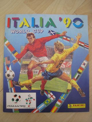 Panini Italia 90 World Cup Sticker Album