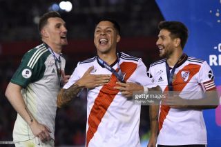 River Plate Match Worn Shirt 3