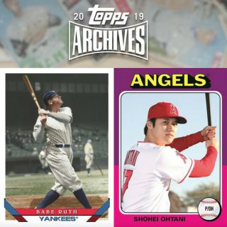 2019 Topps Archives Complete Set 1 - 300 Tatis Guerrero Alonso Rc Trout,  Pre