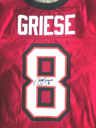 Brian Griese Tampa Bay Buccaneers Player Game Issued & Signed NFL Jersey BUCS 3