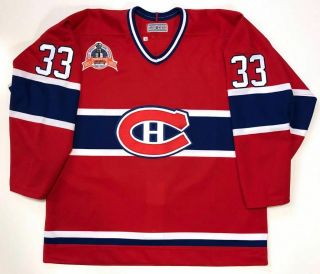 Patrick Roy Montreal Canadiens 1993 Stanley Cup Ccm Maska Authentic Jersey 52