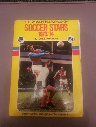 The Wonderful World Of Soccer Stars 1973/74 100 Complete Albumin