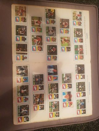 The Wonderful World Of Soccer Stars 1973/74 100 complete albumin 3