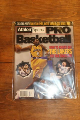 Athlon Sports - Pro Basketball - Kobe Bryant - Los Angeles Lakers - 2002