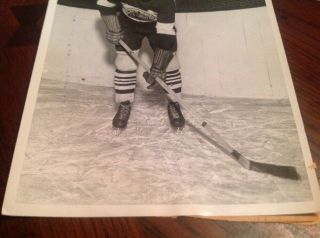 HOWIE MORENZ 1934 CHICAGO BLACKHAWKS NHL HOCKEY PHOTO MONTREAL CANADIENS CUBS 2