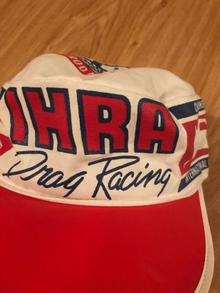 Vintage Ihra Hat Drag Racing Hot Rod