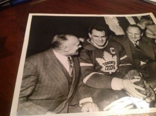 APPS,  SMYTHE,  AND DAY NHL HOCKEY 1948 STANLEY CUP TORONTO MAPLE LEAFS PHOTO 5