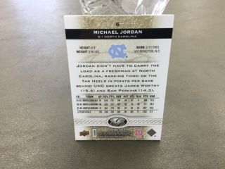 2x 2011 - 12 Upper Deck All - Time Greats 6 & 16 Michael Jordan cards/NMT 5