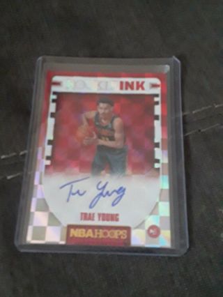 Trae Young Rookie Ink 2018 - 19 Hoops