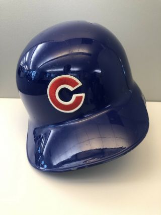 2017 Chicago Cubs John Lackey Game Postseason Helmet Photomatched Mlb Holo