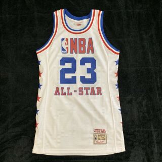 Authentic Michael Jordan All Star Jersey 1985 Made In The Usa Size 40 M&n