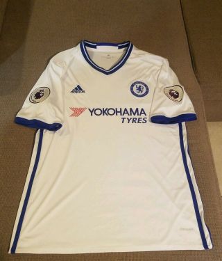 Chelsea soccer jersey away Eden Hazard 10 season 16 /17 size L 3