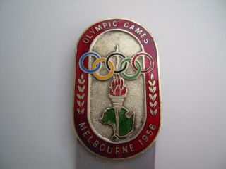 1956 MELBOURNE OLYMPIC GAMES Pin Badge - HOCKEY 2