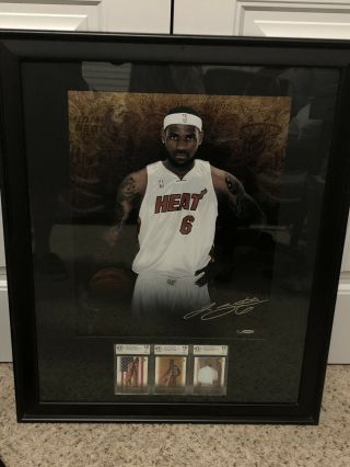 Lebron James Authentic Signed 16x20 Autographed Uda Bam02707 - Poster Only