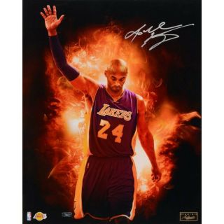 Kobe Bryant Autographed Signed 16 X 20 Panini Psa/dna Photo Limited Edition 7/24